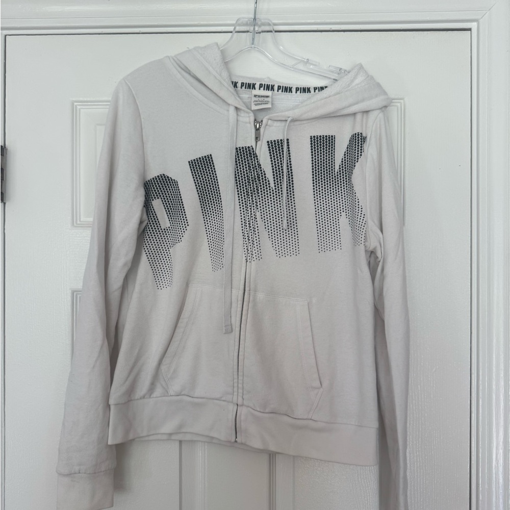 Victoria's Secret PINK White Hoodie